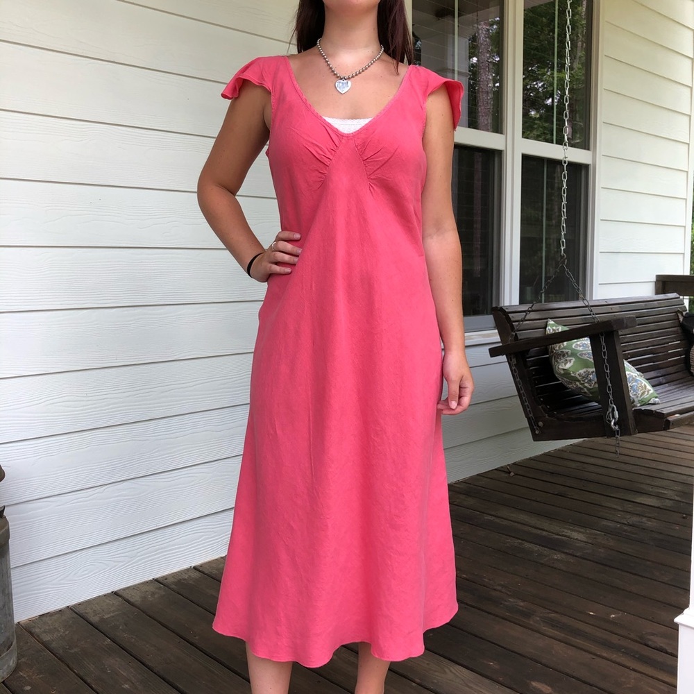 120% Lino linen dress